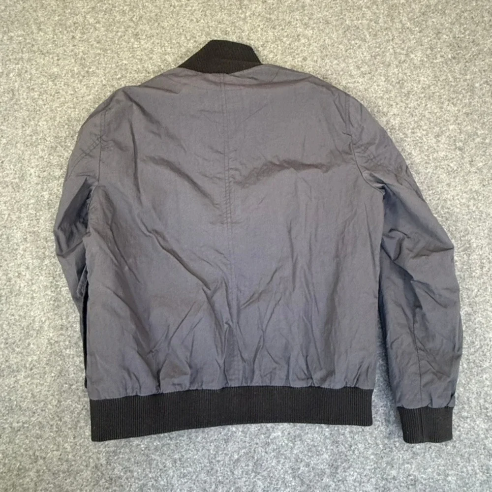 Oliver Spencer Bermondsey Shell Bomber Jacket - Blue Jacket England 42 US Large
